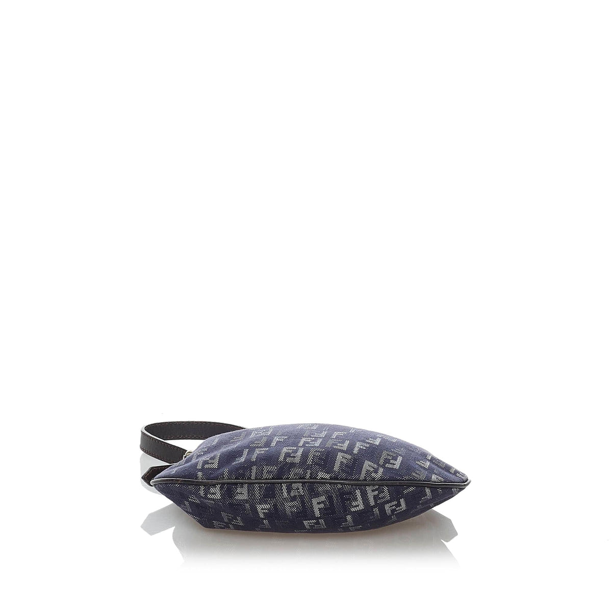 Fendi Zucchino Oyster Canvas Shoulder Bag (SHG-29702) Rovelle Bags