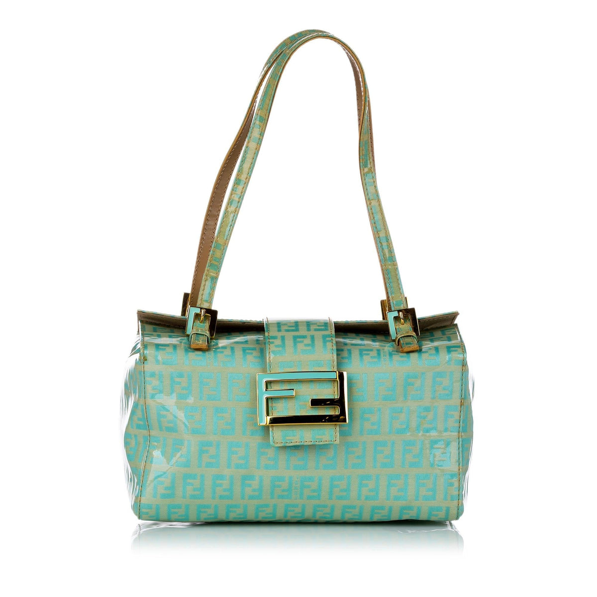 Fendi Zucchino Patent Leather Shoulder Bag (SHG-30257) Rovelle Bags