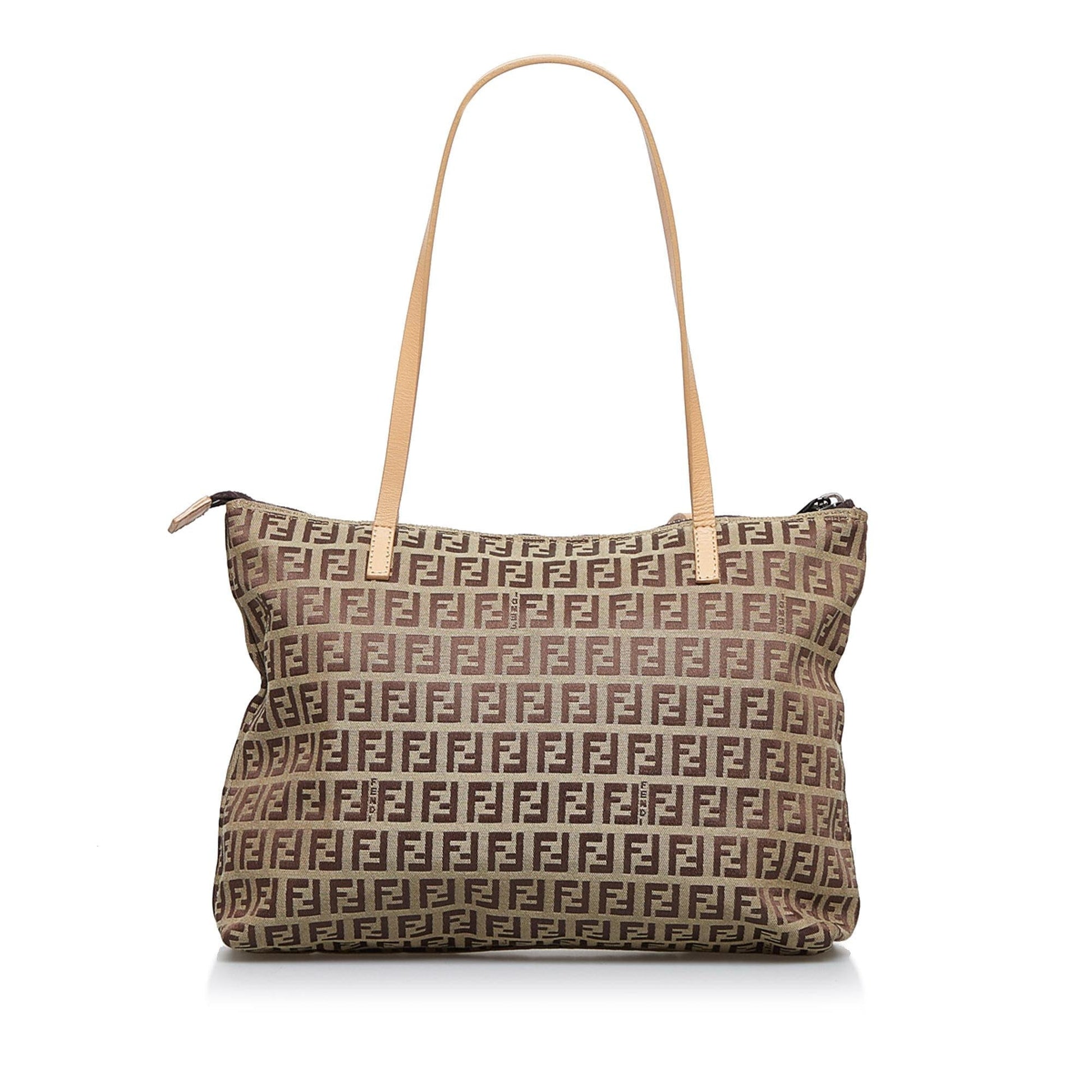 Fendi Zucchino Shoulder Bag (SHG-lNs0WT) Rovelle Bags