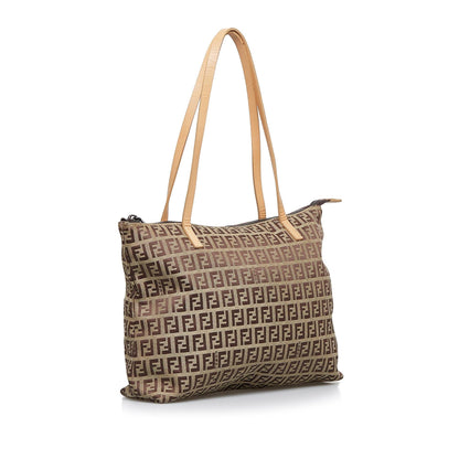 Fendi Zucchino Shoulder Bag (SHG-lNs0WT) Rovelle Bags