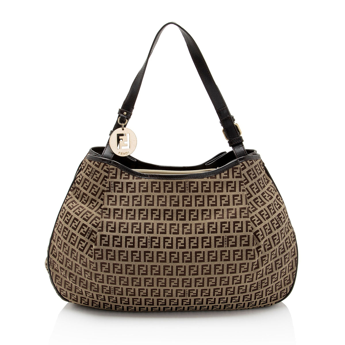 Fendi Zucchino Medium Hobo (SHF-Opb5id) Rovelle Bags