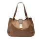 Fendi Zucchino Spalmati Chiusura Tote Rovelle Bags