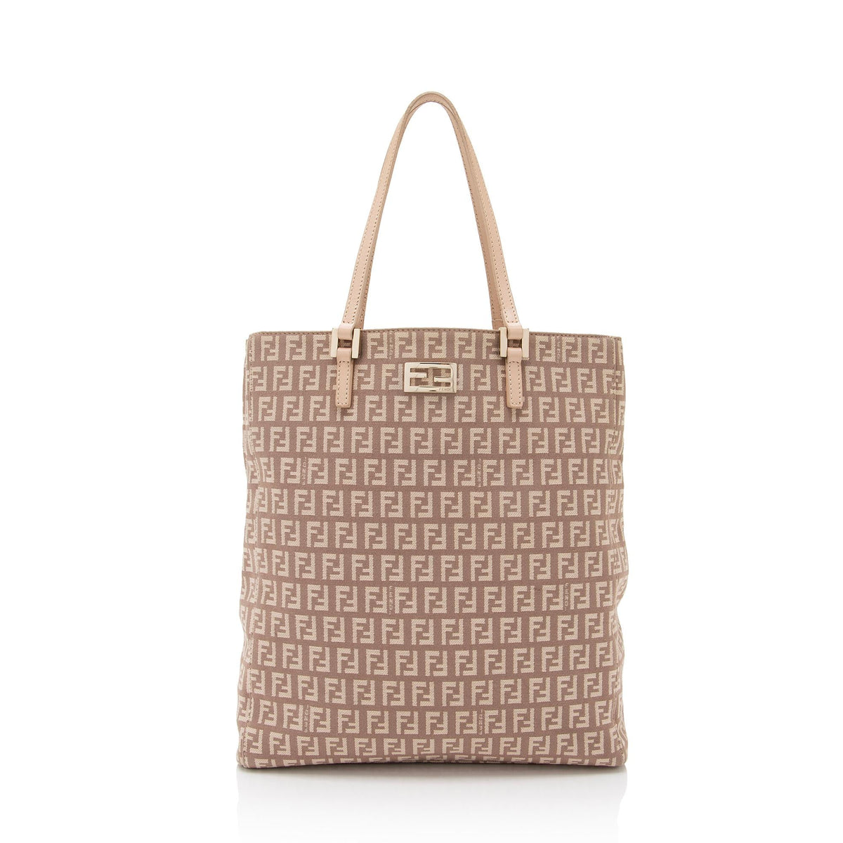 Fendi Zucchino Tall Tote (SHF-t0XZH3) Rovelle Bags