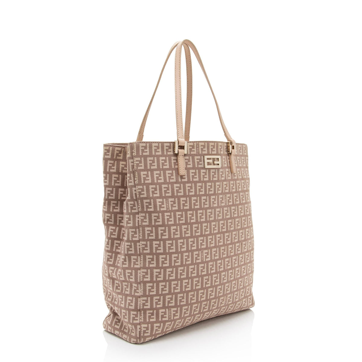 Fendi Zucchino Tall Tote (SHF-t0XZH3) Rovelle Bags