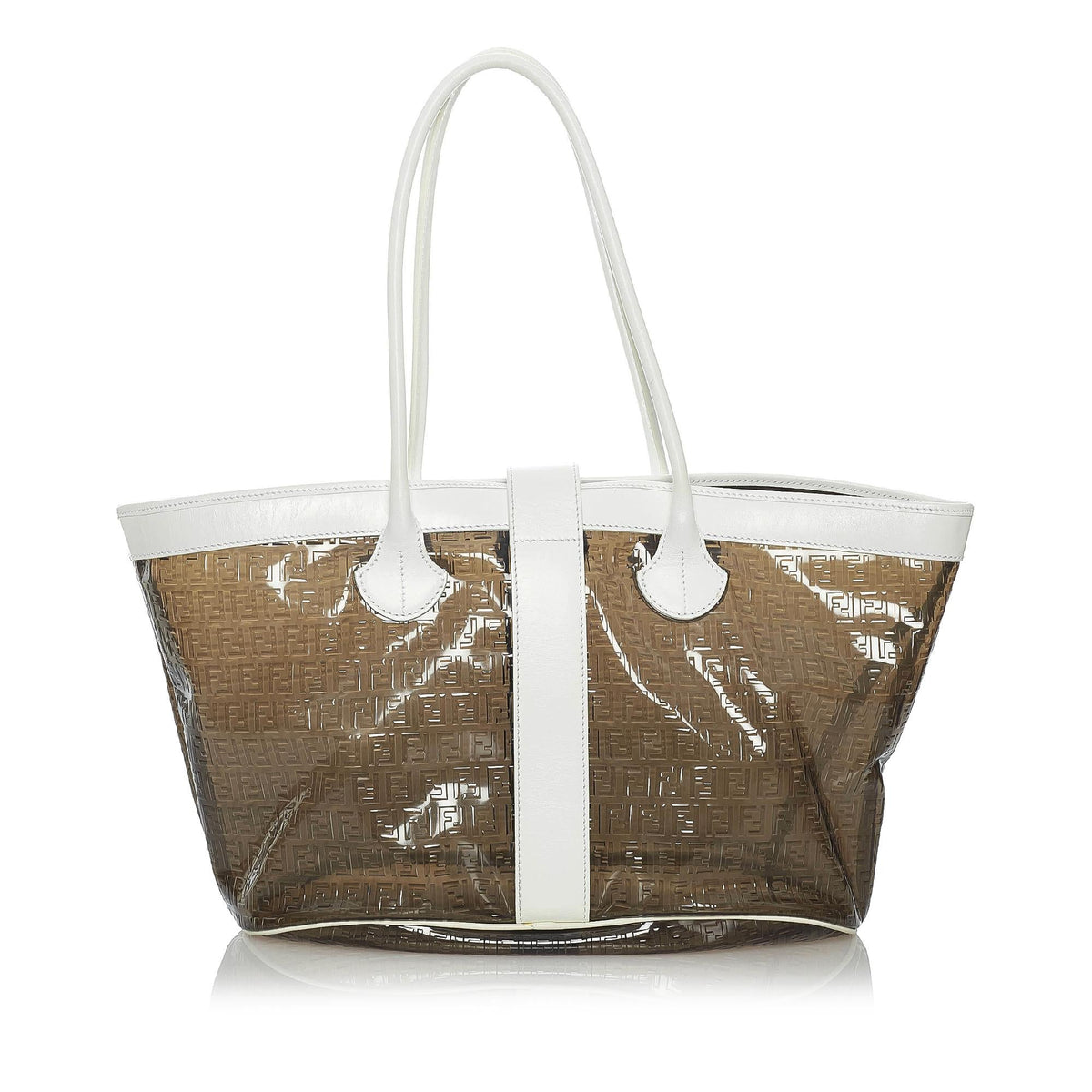 Fendi Zucchino Vinyl Shoulder Bag (SHG-30631) Rovelle Bags
