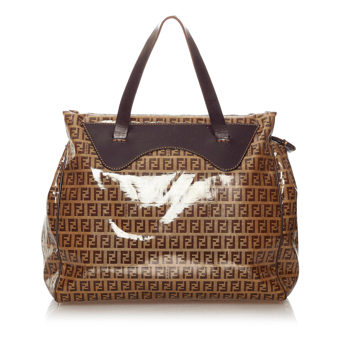 Fendi Zucchino Vinyl Tote Bag (SHG-27893) Rovelle Bags