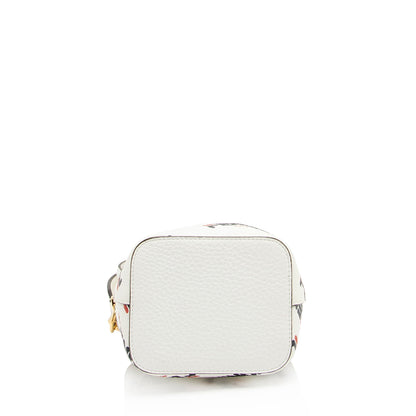 Fendi x Fila Calfskin Mania Mon Tresor Mini Bucket Bag (SHF-VVBQ5M) Rovelle Bags
