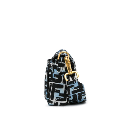 Fendi x Joshua Vides Mini Zucca Nylon Convertible Baguette Belt Bag (SHG-oO8sSN) Rovelle Bags