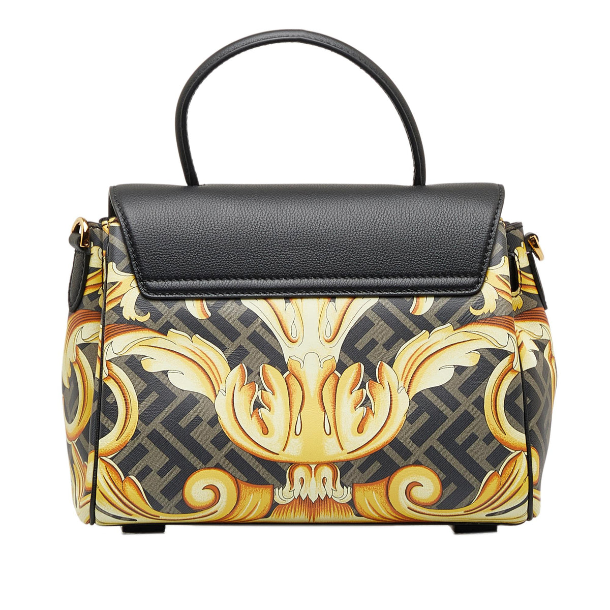 Fendi x Versace Fendace La Medusa Satchel (SHG-TIqNMz) Rovelle Bags