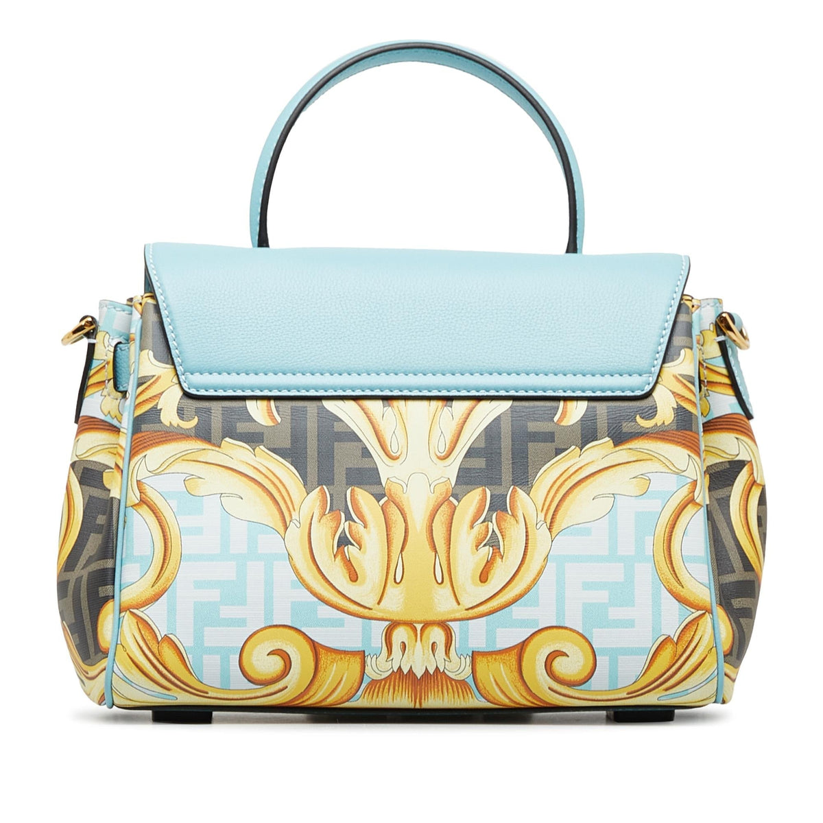 Fendi x Versace Fendace La Medusa Satchel (SHG-beO89n) Rovelle Bags