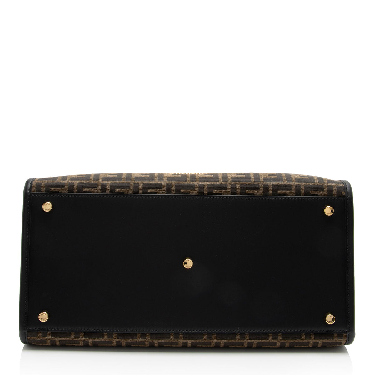 Fendi x Versace Zucca Medusa Crystal Sunshine Large Shopper Tote (SHF-Au7XmN) Rovelle Bags