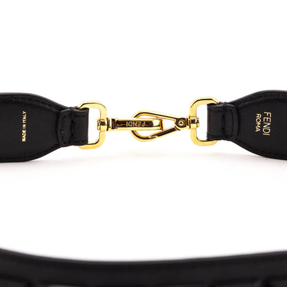 Fendi Black Calfskin Studded Strap You Strap Rovelle Bags
