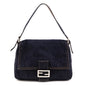 Fendi Denim Mama Baguette Rovelle Bags