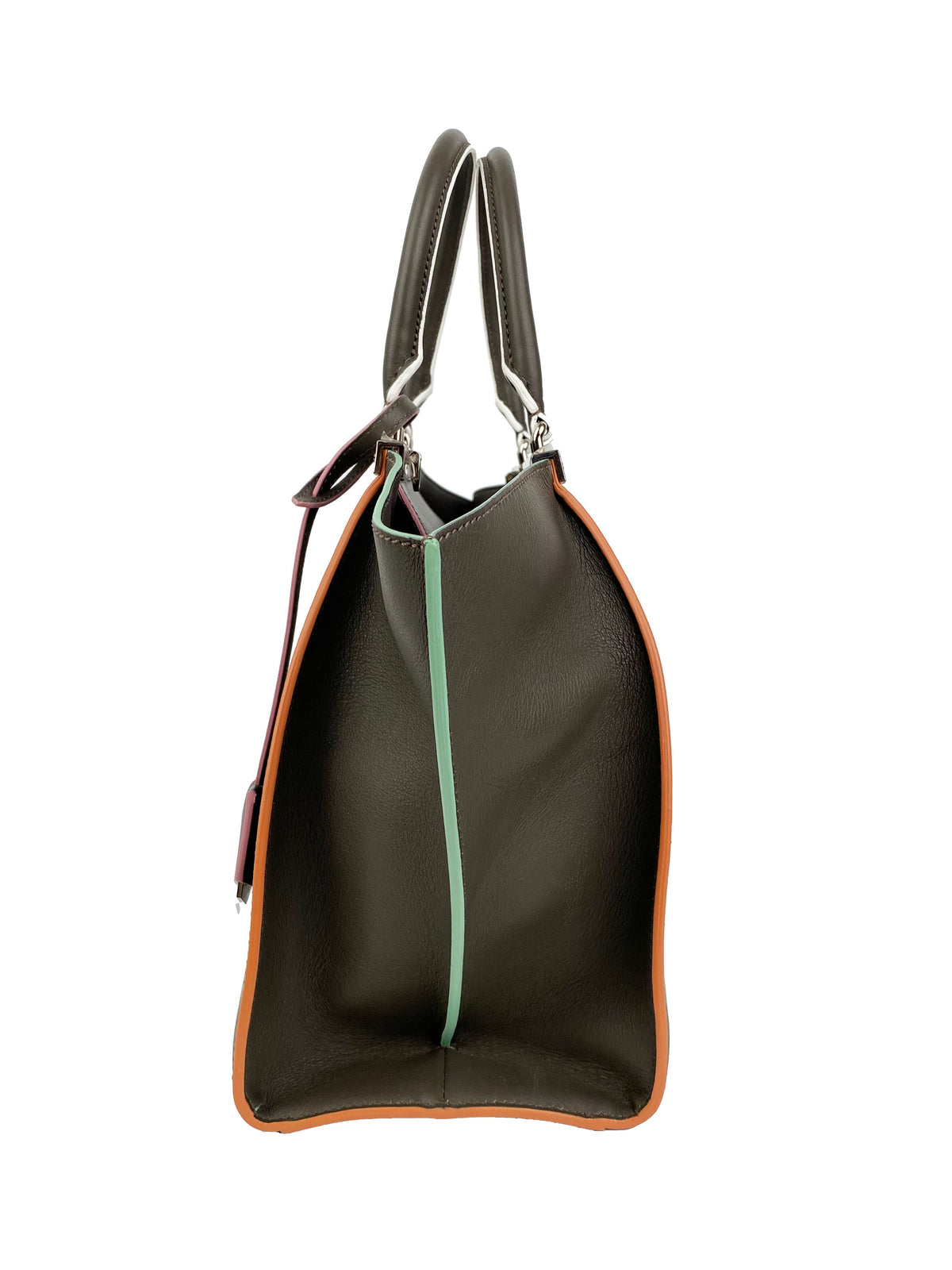 Fendi 2Jours Grey Tote Bag Rovelle Bags