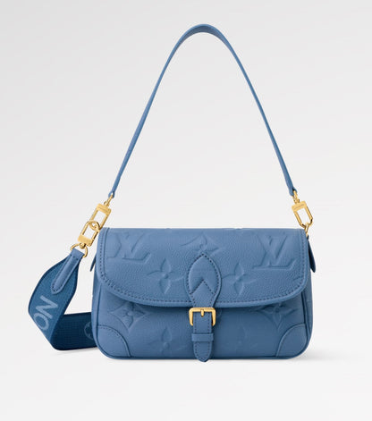 Louis Vuitton Diane Monogram Empreinte Bleu jean