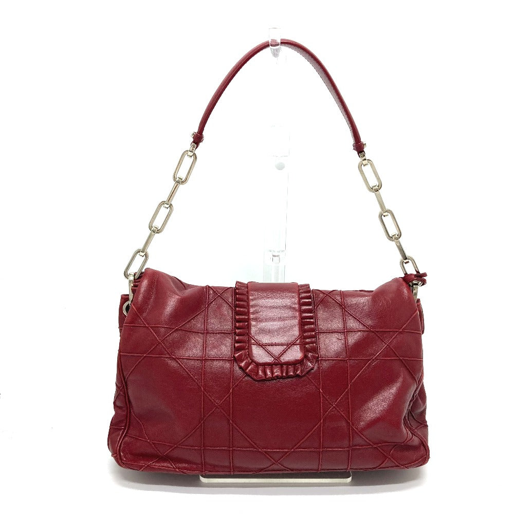 Christian Dior Shoulder Bag 10-MA-0150 leather Red Miss Dior new rock cannage Women Rovelle Bags