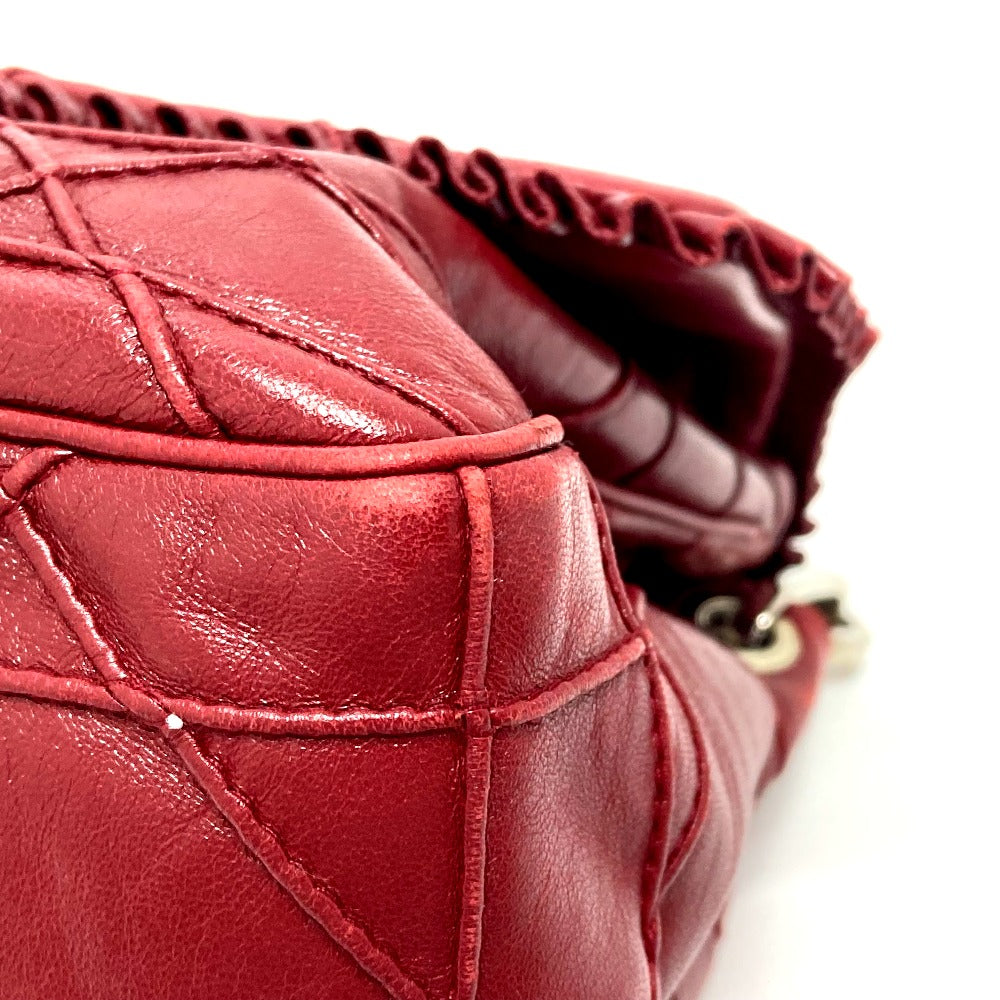 Christian Dior Shoulder Bag 10-MA-0150 leather Red Miss Dior new rock cannage Women Rovelle Bags