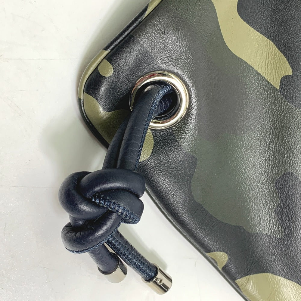 DIOR HOMME Backpack leather green Camouflage camouflage Backpack mens Rovelle Bags