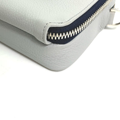 Dior Shoulder Bag leather gray logo 2PUBC120GBC H07E mens Rovelle Bags