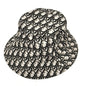 Dior hat Nylon Gray x black Trotter Bucket hat Bob hat Women Size unknown Rovelle Bags