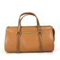 BURBERRY Handbag leather Brown logo Inner check Women
