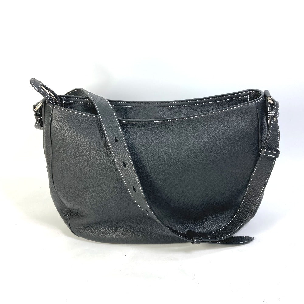 Dior Shoulder Bag 1ADHO023UL leather black Oblique saddle soft bag Women Rovelle Bags