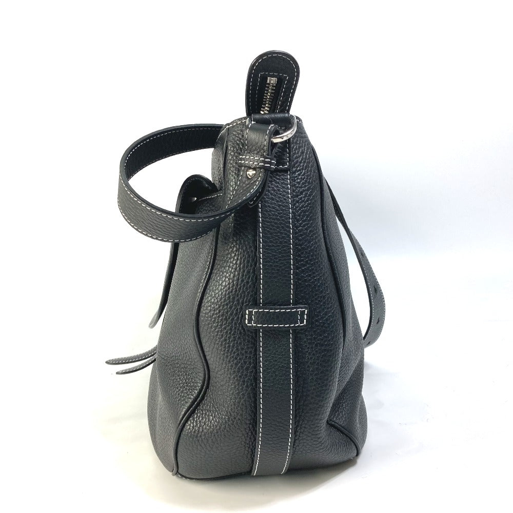 Dior Shoulder Bag 1ADHO023UL leather black Oblique saddle soft bag Women Rovelle Bags