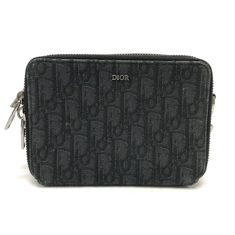 Dior Shoulder Bag 2ESBC119VPD canvas Navy Oblique messenger pouch mens Rovelle Bags