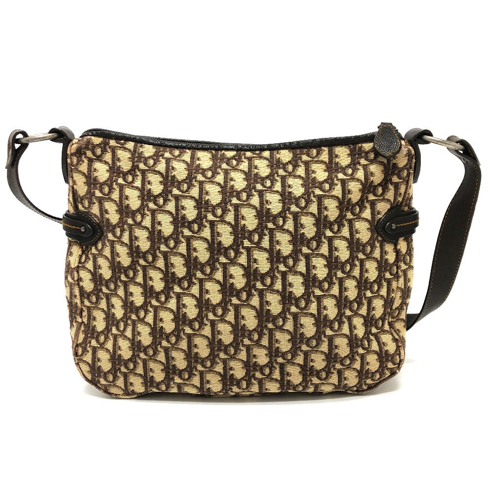 Christian Dior Shoulder Bag Canvas / leather Brown Trotter Women Rovelle Bags