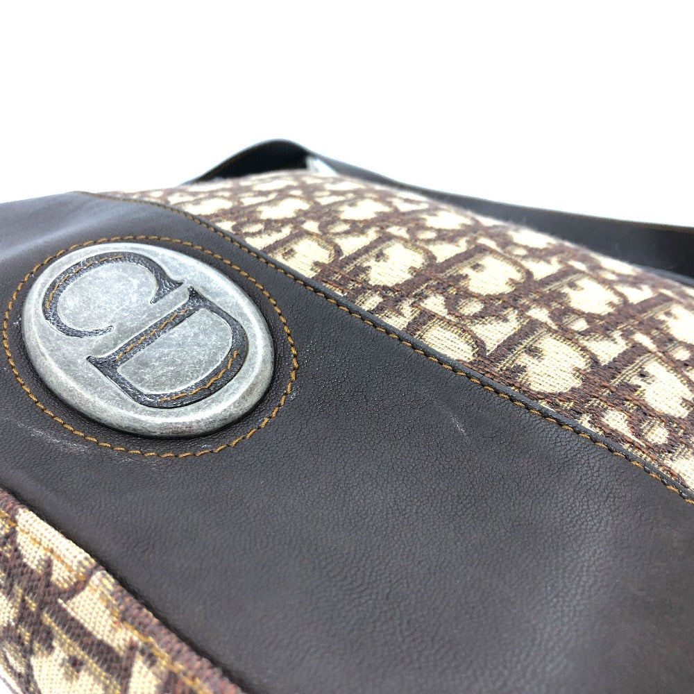 Christian Dior Shoulder Bag Canvas / leather Brown Trotter Women Rovelle Bags