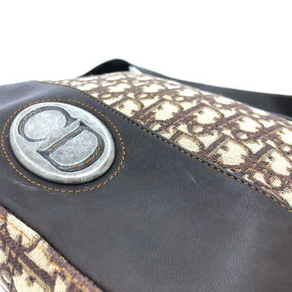 Christian Dior Shoulder Bag Canvas / leather Brown Trotter Women Rovelle Bags