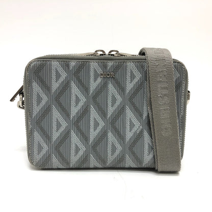 Dior Shoulder Bag 2ESBC119DCO Coated canvas / leather gray CD diamond pouch mens Rovelle Bags