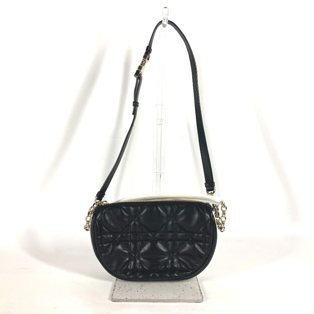 Dior Shoulder Bag M7200ONOA leather black Canage VIBE Hobo Bag Small Women Rovelle Bags