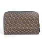 BURBERRY Clutch bag Leather / canvas Brown TB logo unisex(Unisex)