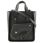 Christian Dior Handbag Calfskin black 2WAYShoulder Bag Saddle Mini Tote Women Rovelle Bags