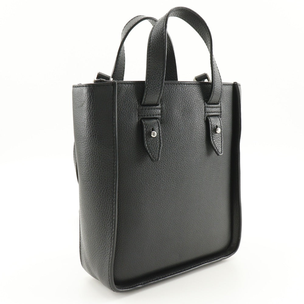 Christian Dior Handbag Calfskin black 2WAYShoulder Bag Saddle Mini Tote Women Rovelle Bags