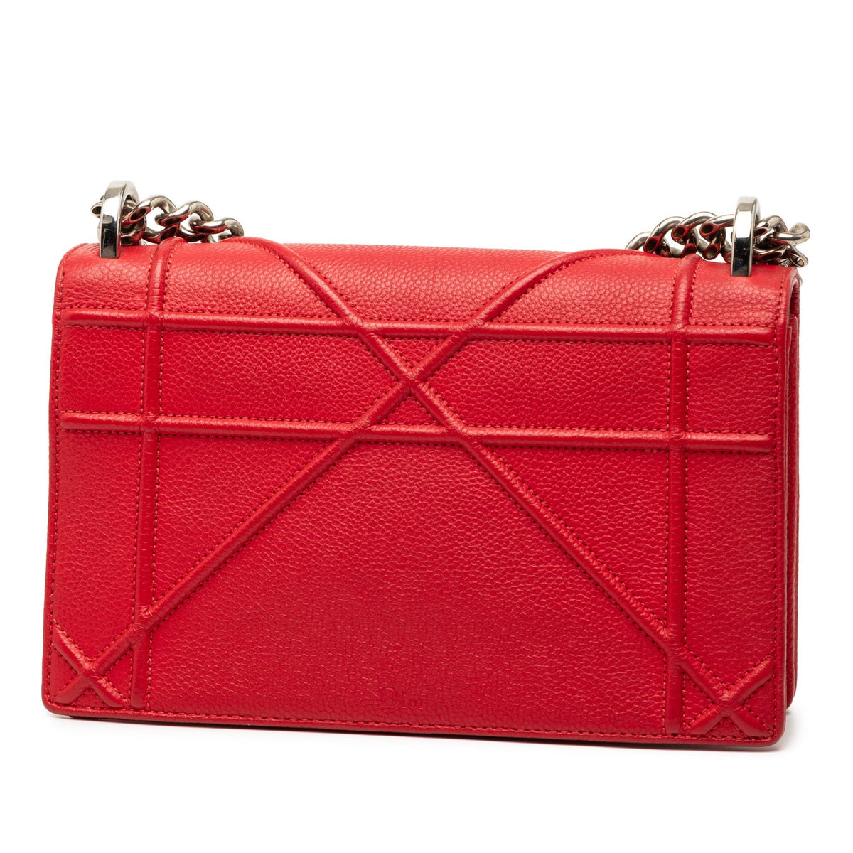 Dior Diorama Calfskin Red Crossbody Calfskin Rovelle Bags