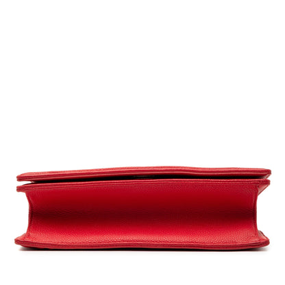 Dior Diorama Calfskin Red Crossbody Calfskin Rovelle Bags