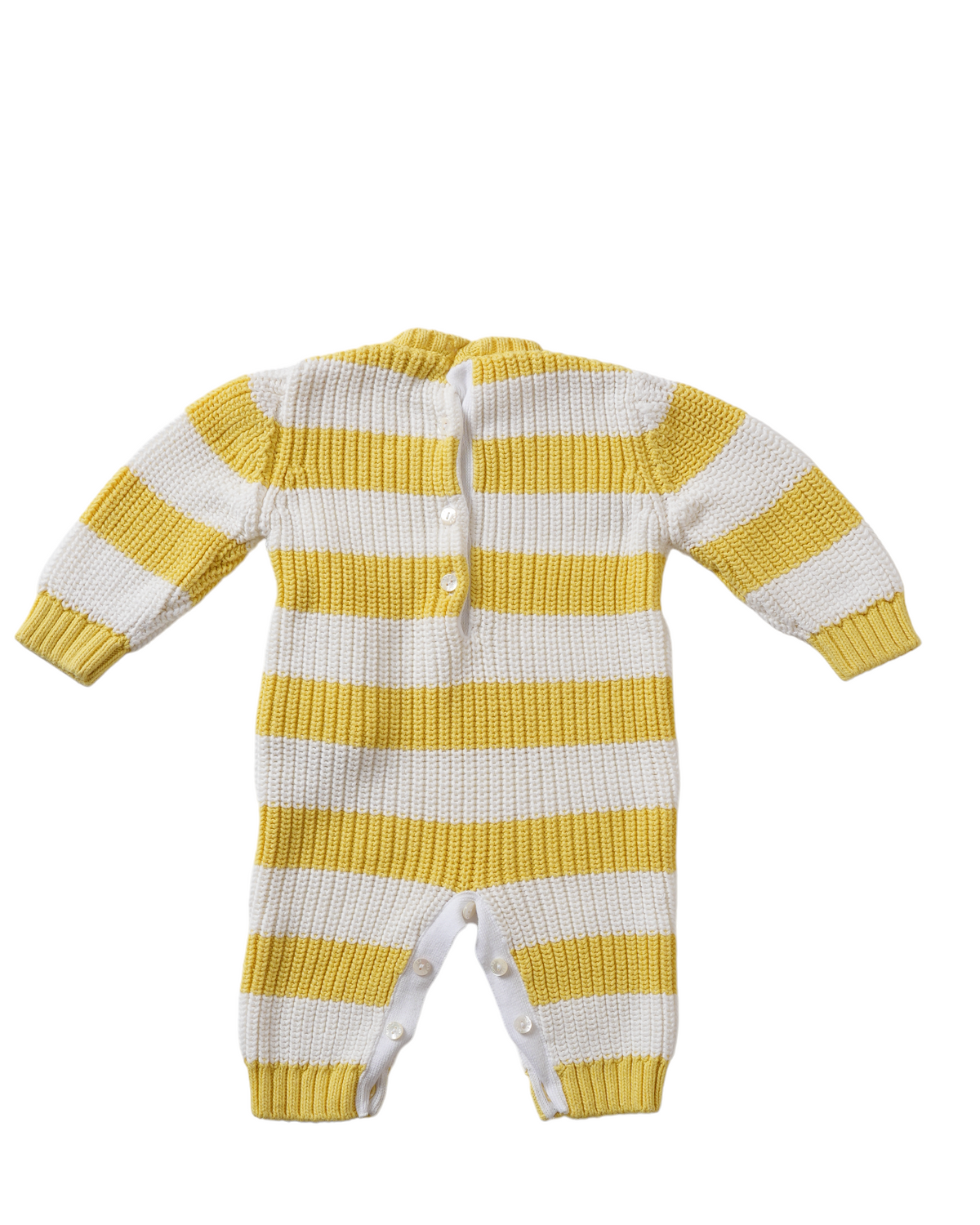 New Fendi Yellow & White Stripe Onesie Rovelle Bags