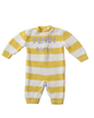 New Fendi Yellow & White Stripe Onesie Rovelle Bags