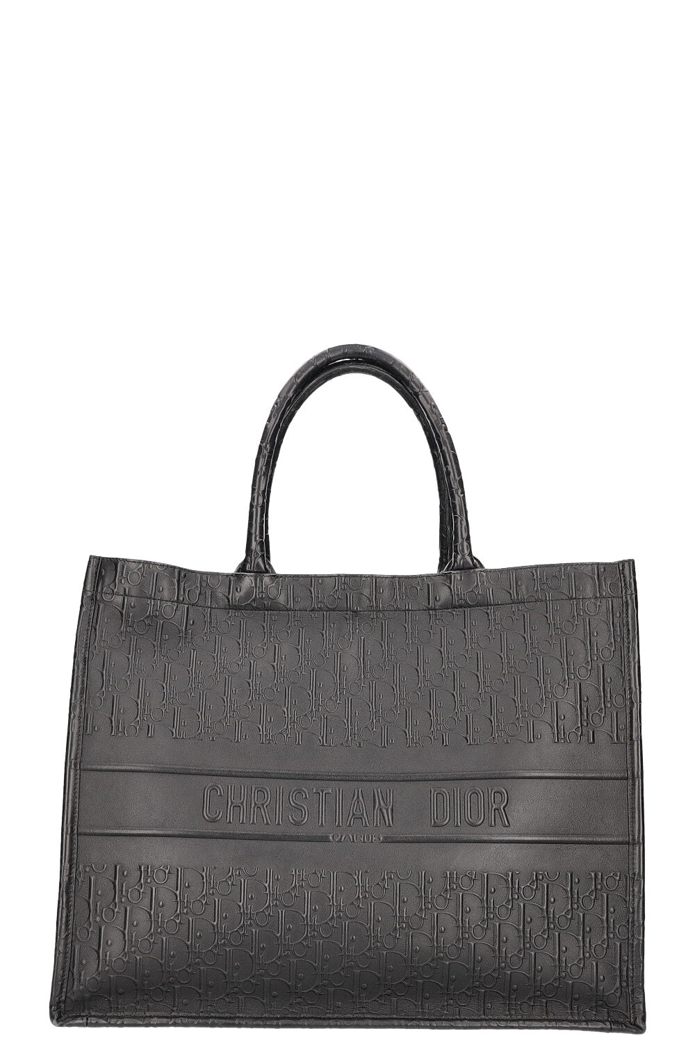 Dior Book Tote Leather Black Tote Bag Leather Rovelle Bags