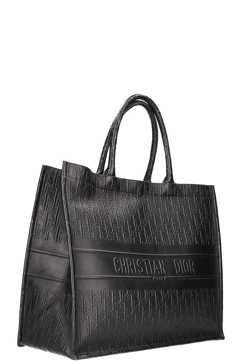 Dior Book Tote Leather Black Tote Bag Leather Rovelle Bags