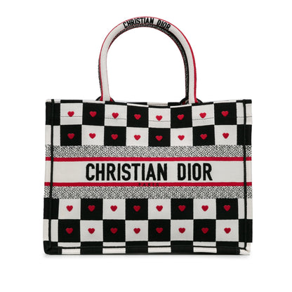 Dior Book Tote Canvas White Tote Bag Rovelle Bags