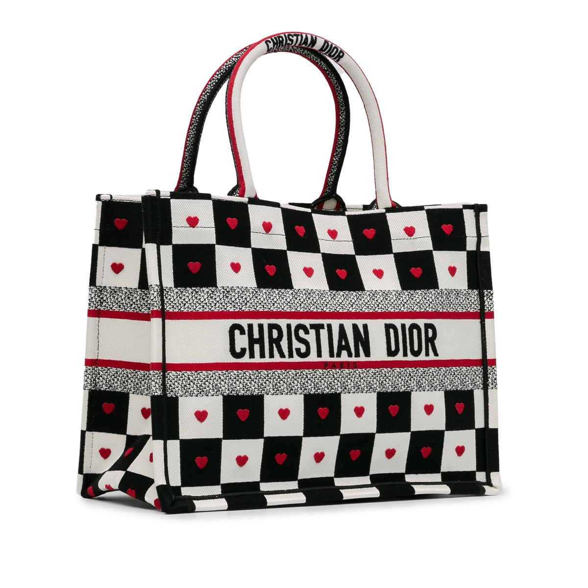 Dior Book Tote Canvas White Tote Bag Rovelle Bags