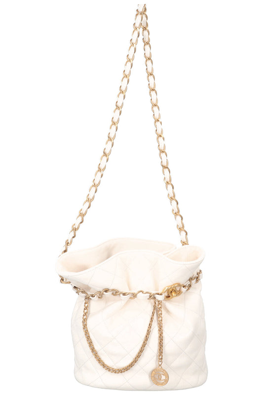 Chanel White Luxury Handbag Rovelle Bags