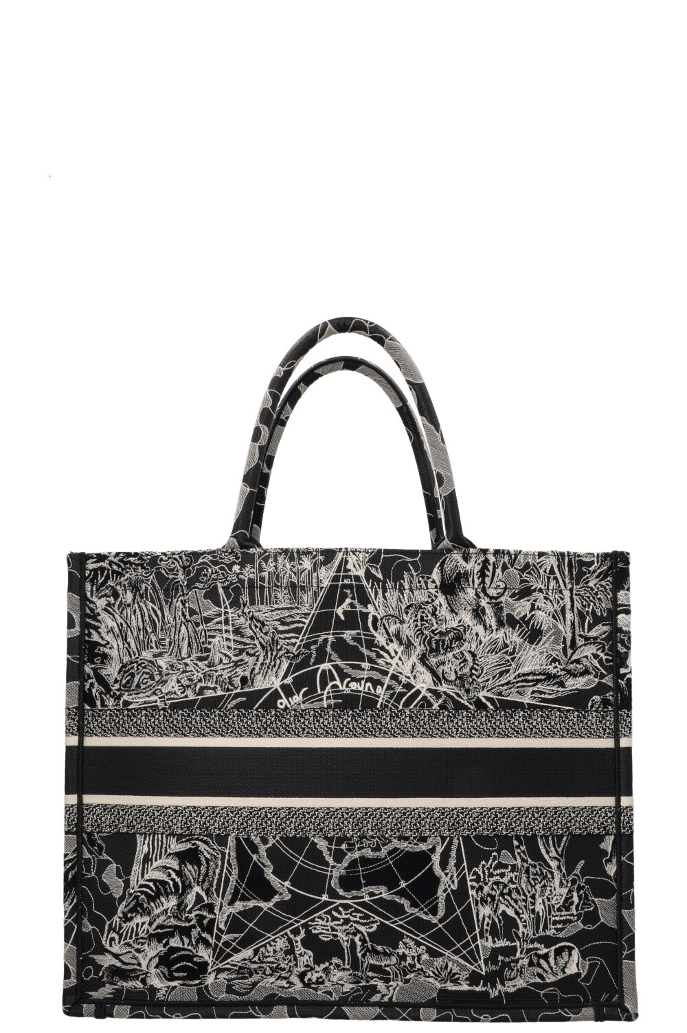 Christian Dior Around The World Large Book Tote Bag Rovelle Bags