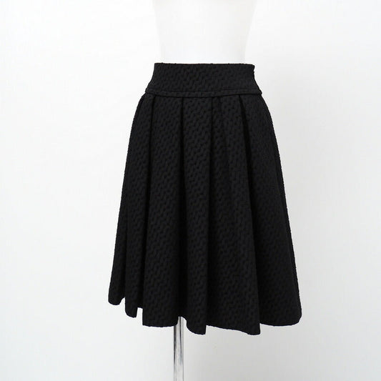 BURBERRY BLACK LABEL skirt D5S94-506-09 Main: 100% polyester black Women 36