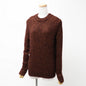 CELINE knit wool Brown XS