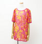 CELINE Cut 100% silk/100% viscose pink Women 38