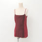 BURBERRY one piece 100% polyester% Bordeaux FM056-935-18 Women 38